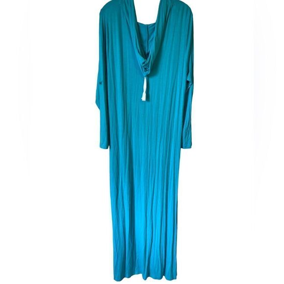 Soft Surroundings HAMSA Hooded CAFTAN Dress - Picture 12 of 13